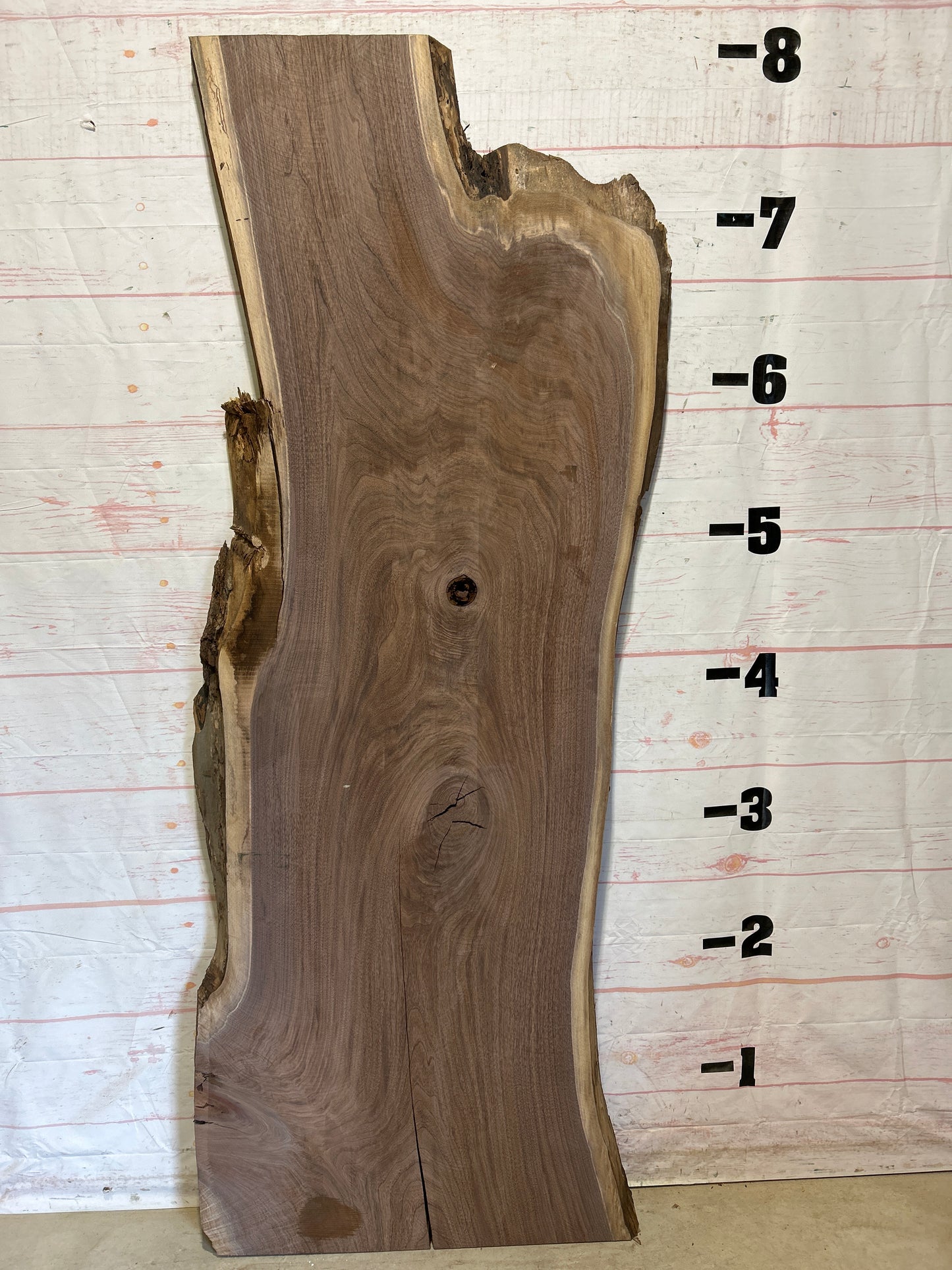 Live Edge Walnut Sku#26068K-47