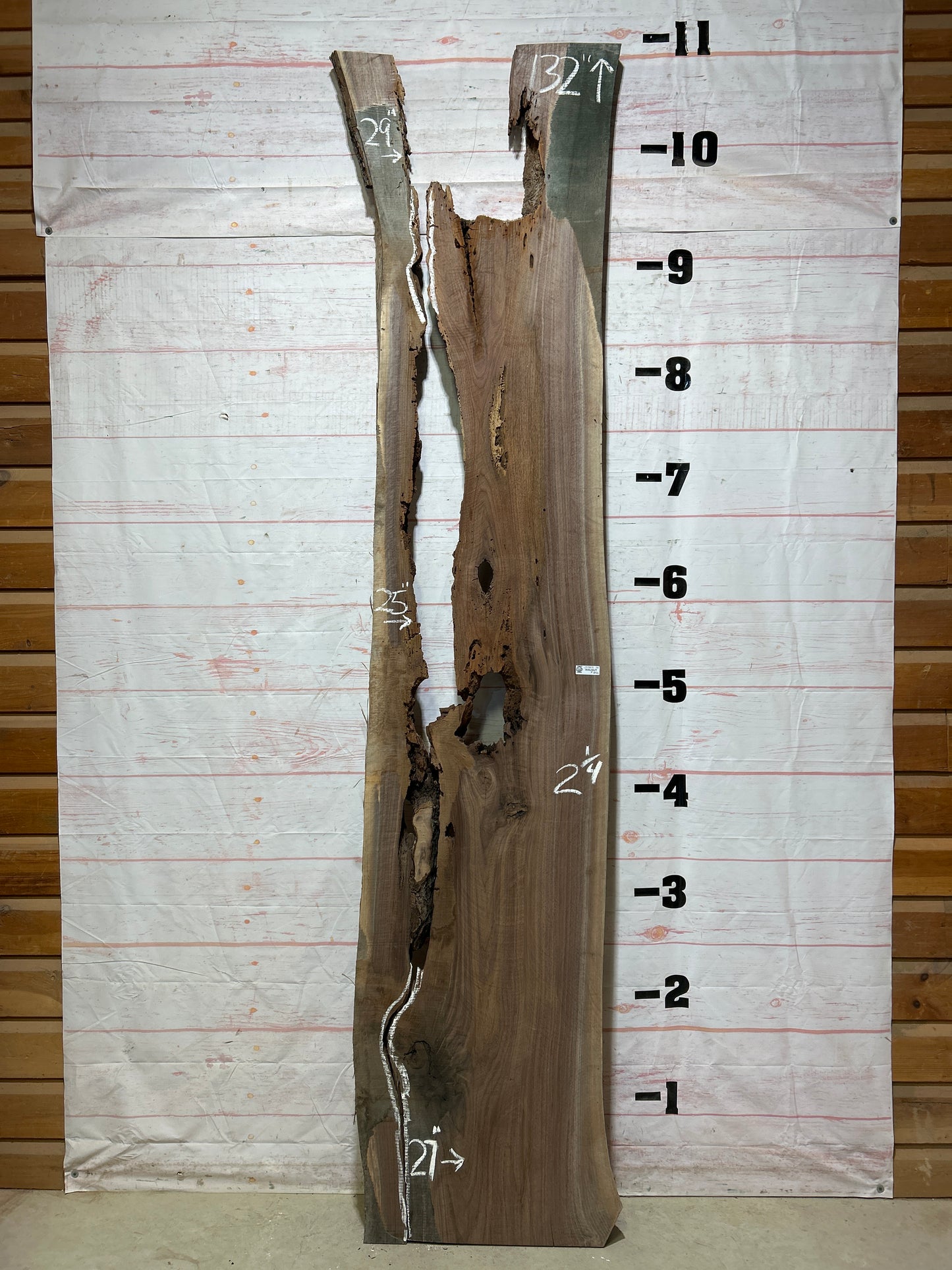 Live Edge Walnut Sku#25303-56