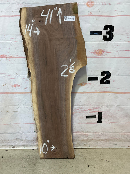 Live Edge Walnut Sku#26217M-7