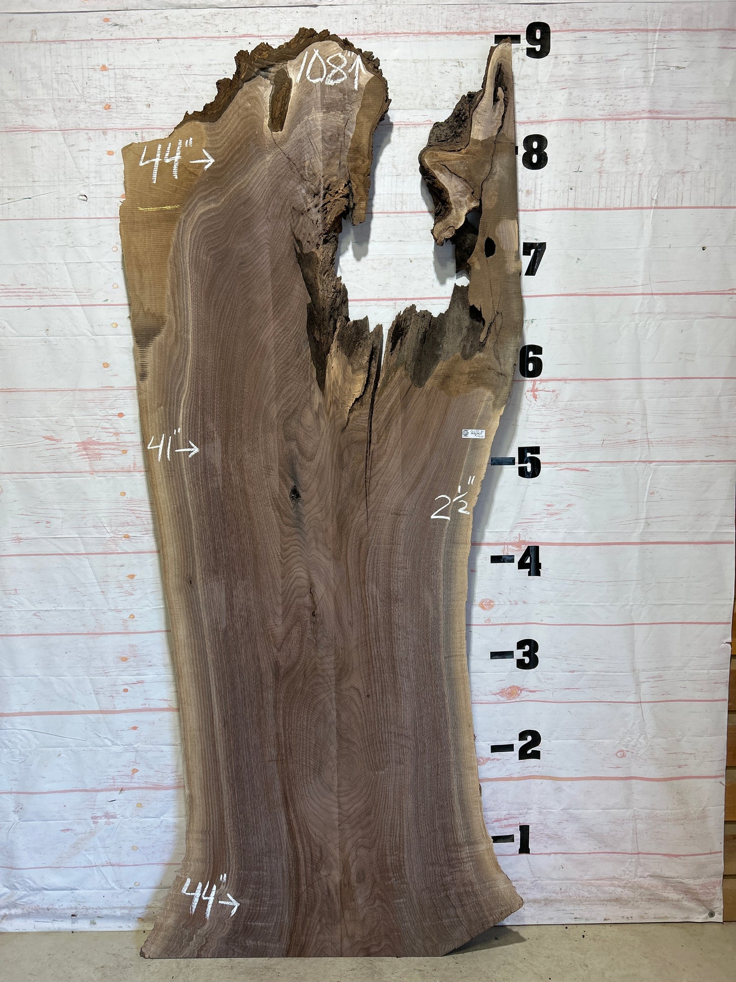 Live Edge Walnut Sku#26239S-81