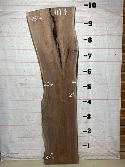 Live Edge Walnut Sku#26507K-50