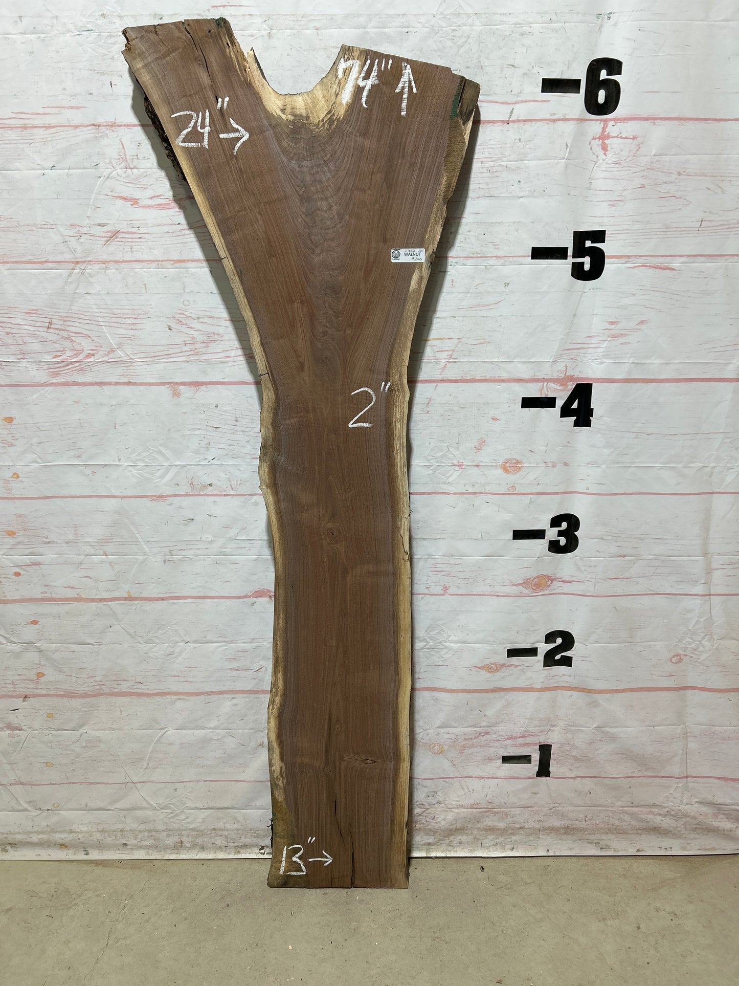 Live Edge Walnut Sku#27080G-20