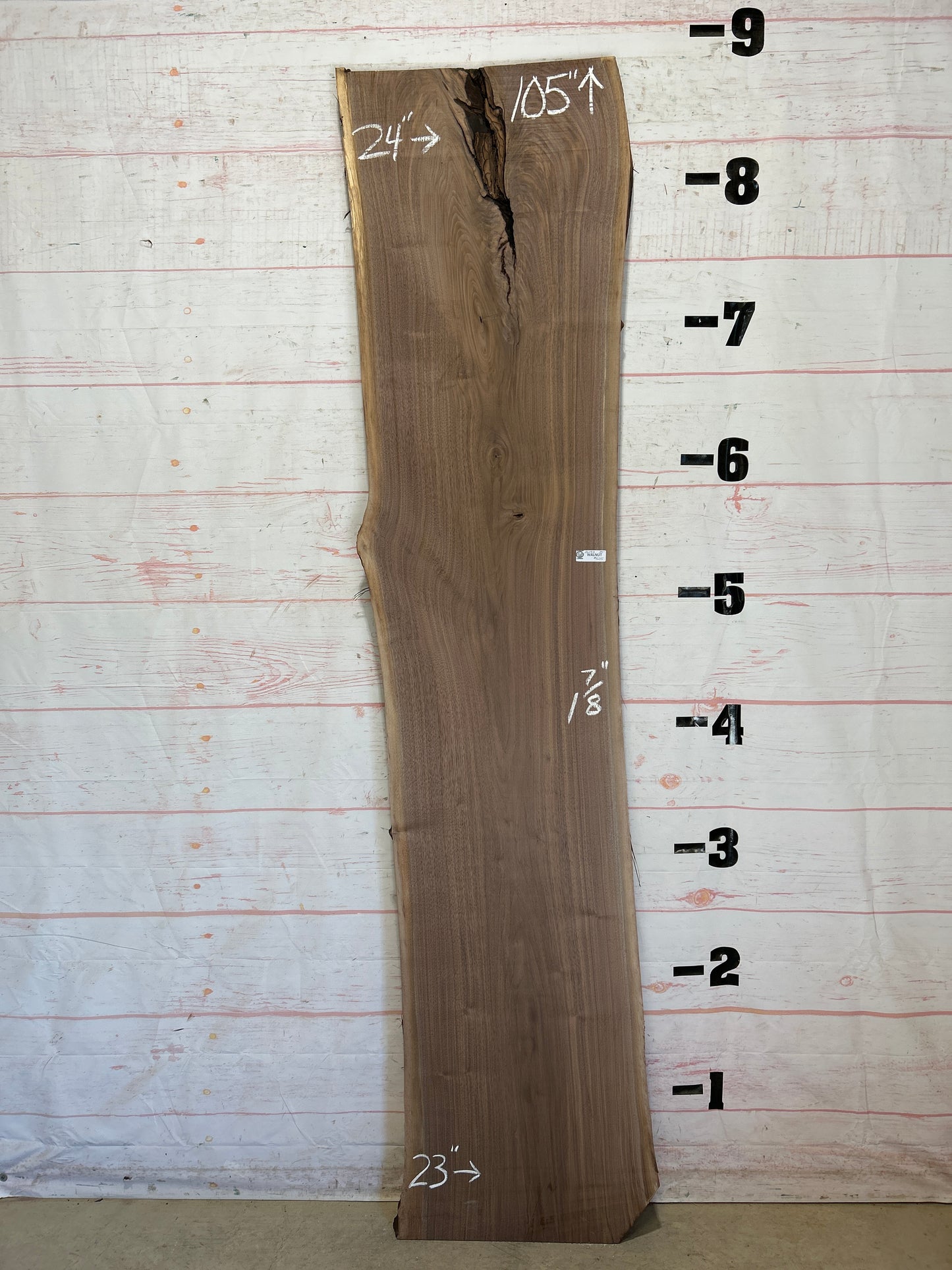 Live Edge Walnut Sku#26193K-35