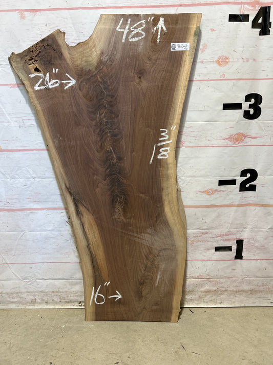 Live Edge Walnut Sku#26645M-11