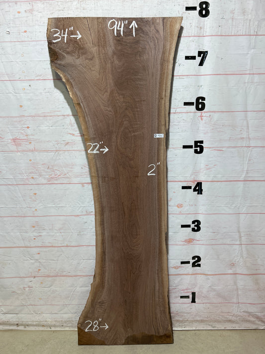 Live Edge Walnut Sku#27214K-37