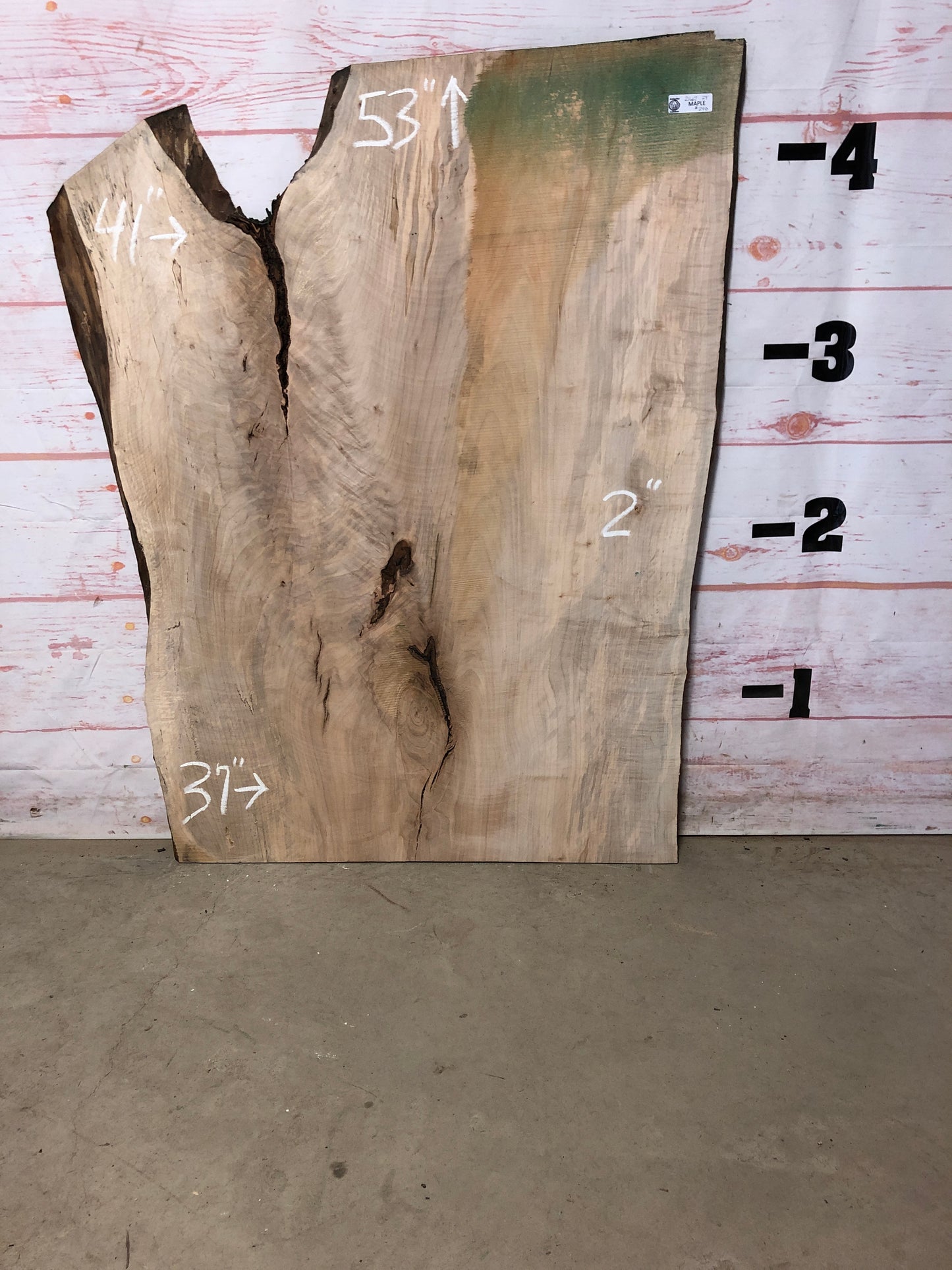 Live Edge Maple Sku# 21667B-29