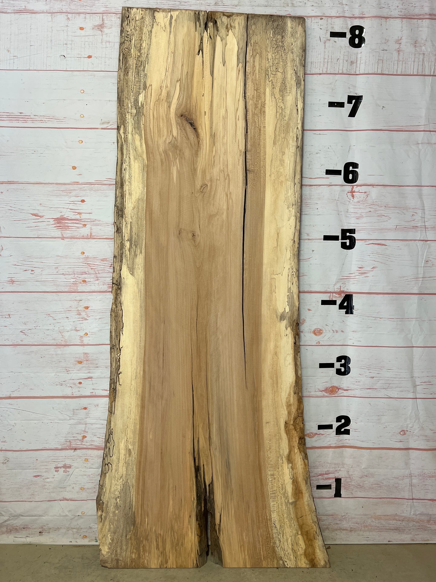 Live Edge Spalted Sycamore Sku# 20489S-45