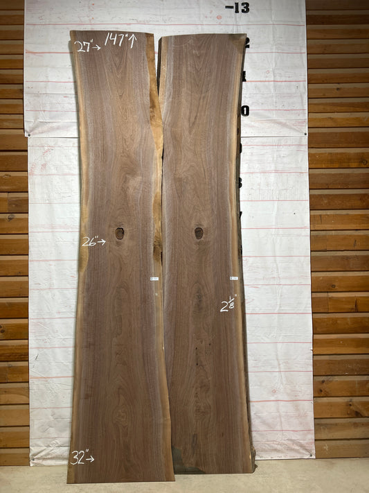 Live Edge Walnut Set Sku#27207-118