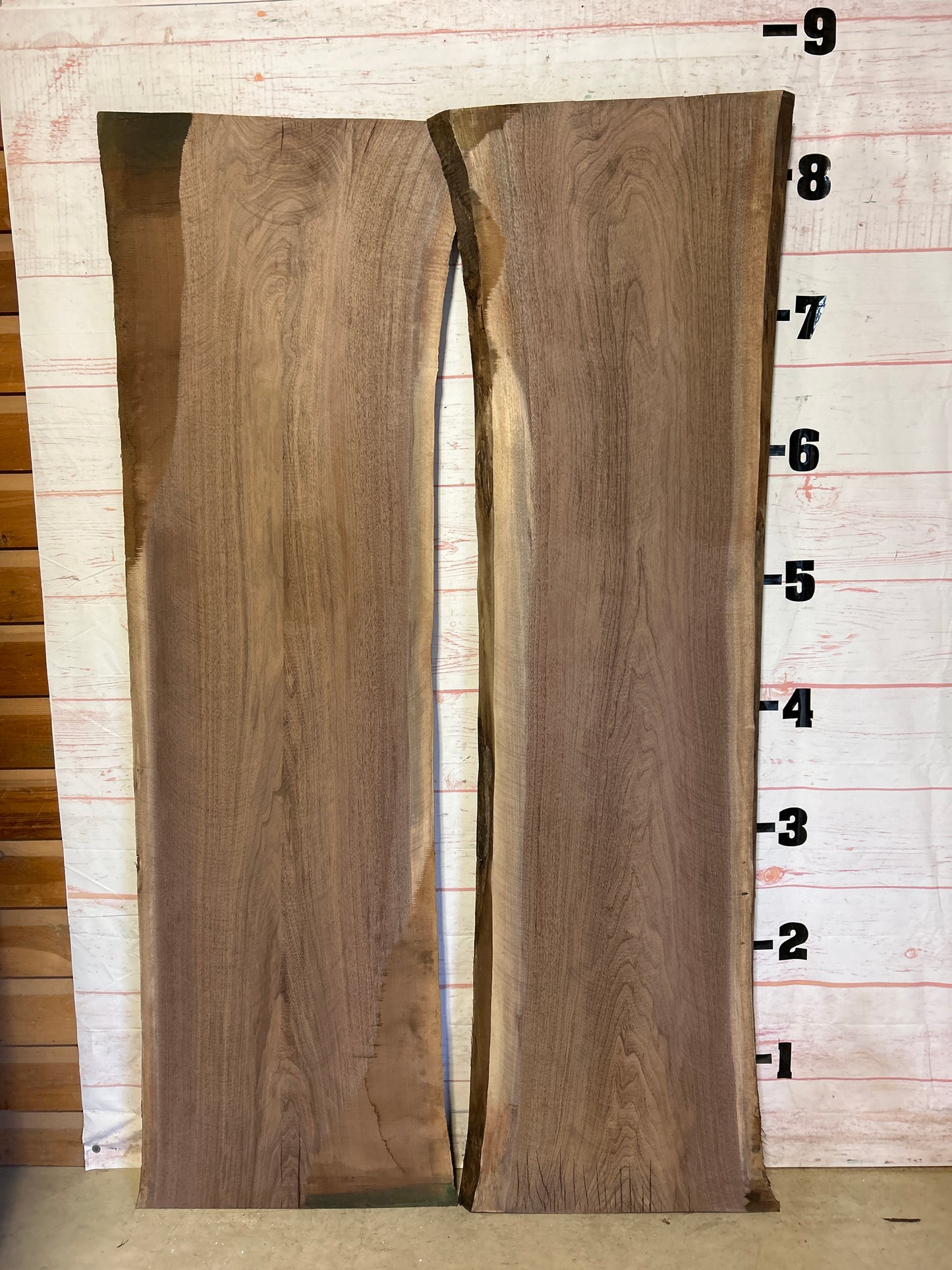 Live Edge Walnut Set Sku#23880K-81