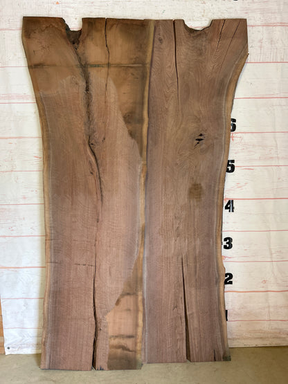 Live Edge Walnut Set Sku#25174K-88