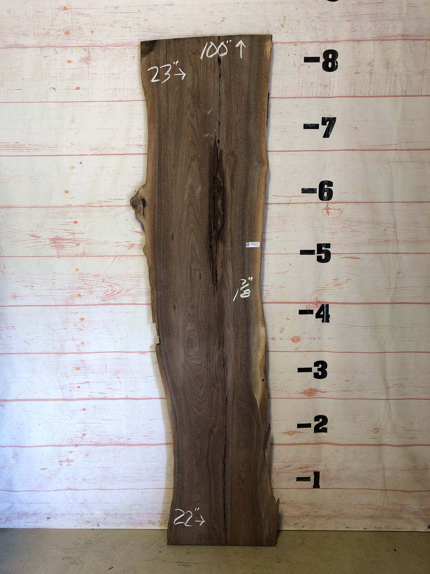 Live Edge Walnut Sku#23322F-32