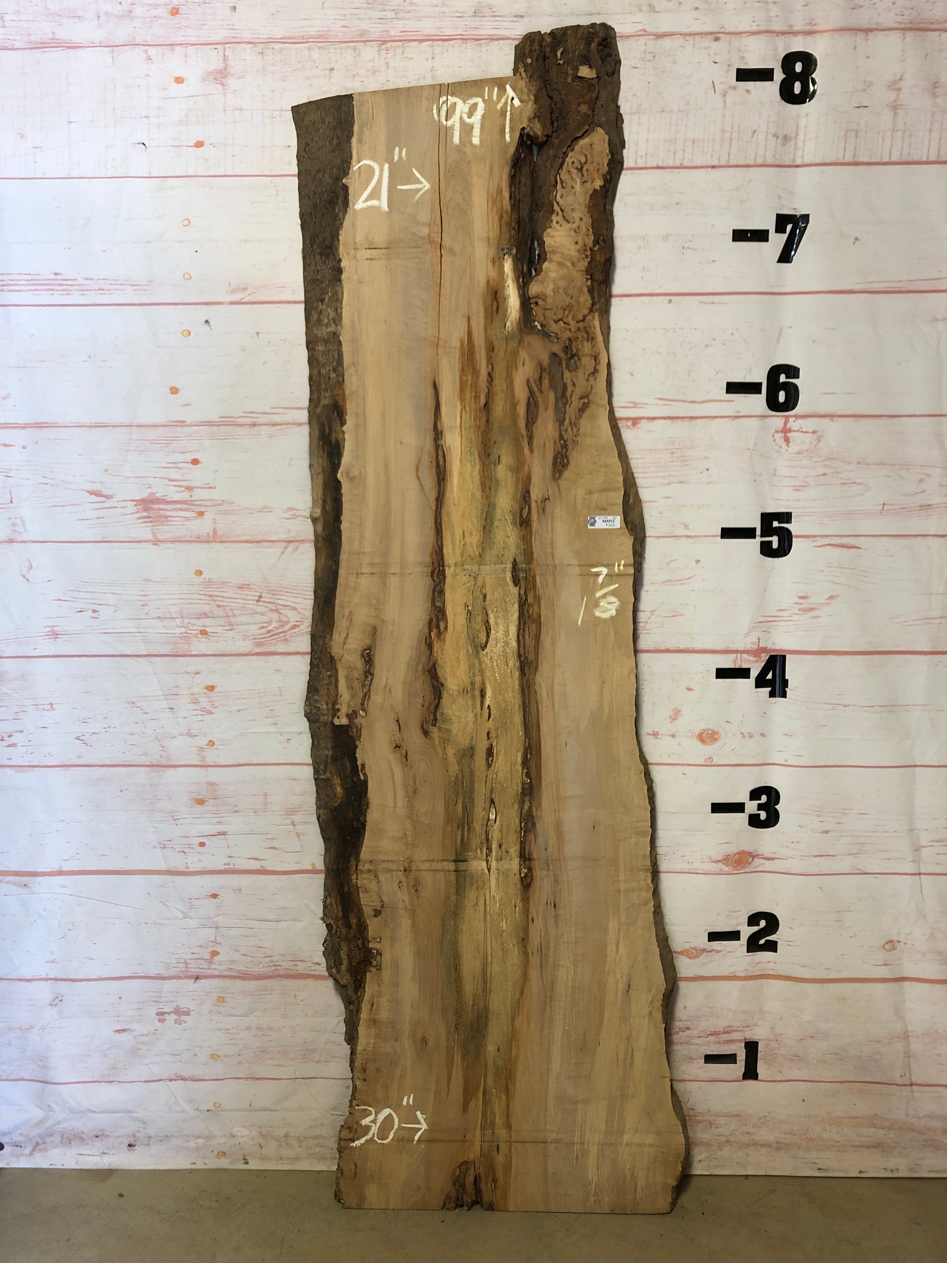 Live Edge Maple Slabs for Sale