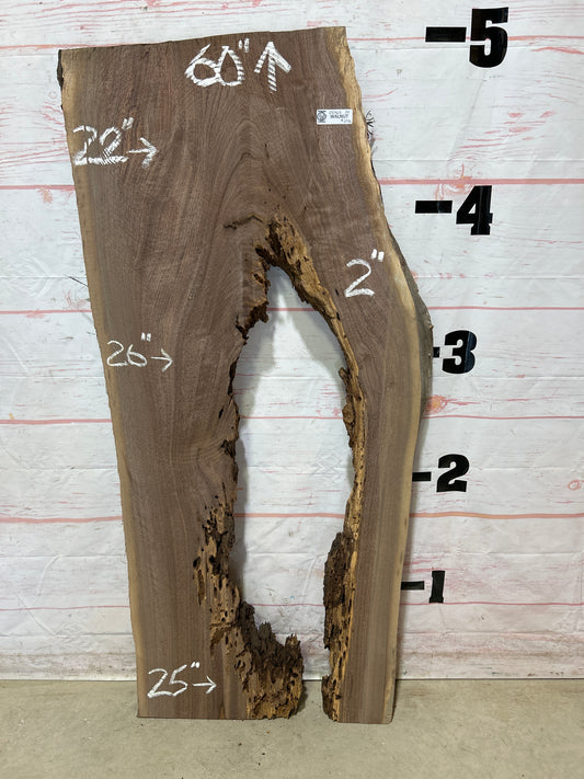 Live Edge Walnut Sku#25463A-20
