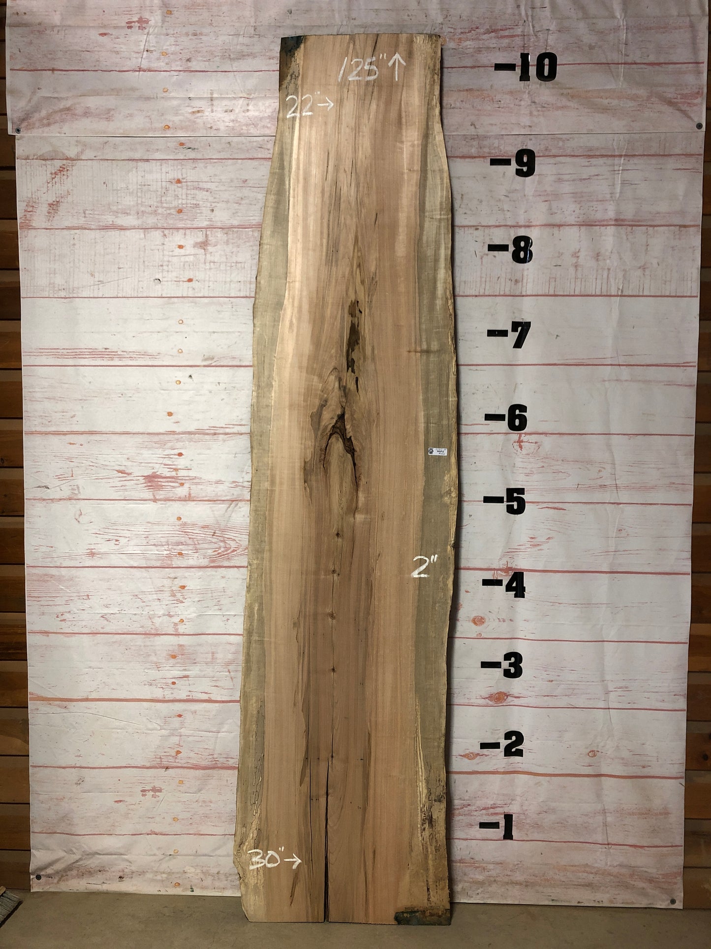 Live Edge Maple Sku# 21907-45