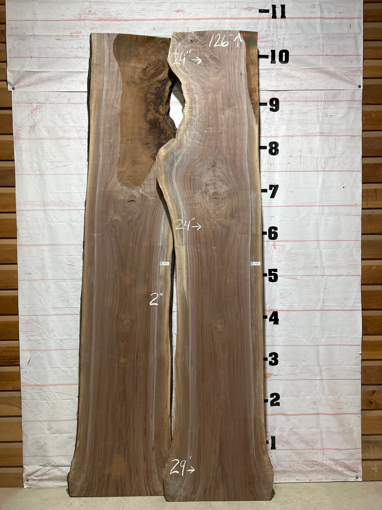 Live Edge Walnut Set Sku#26844K-94