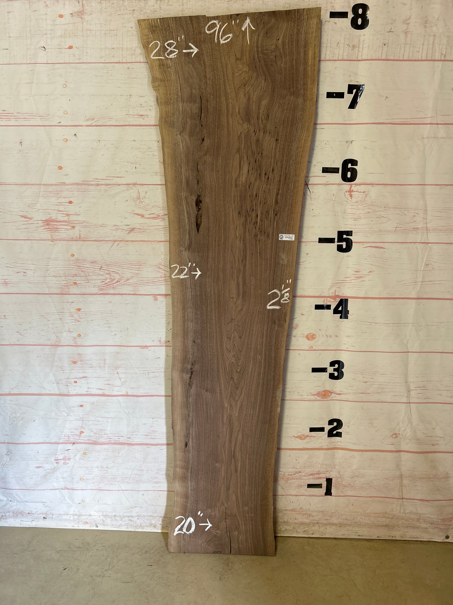 Live Edge Walnut Sku#24146J-32