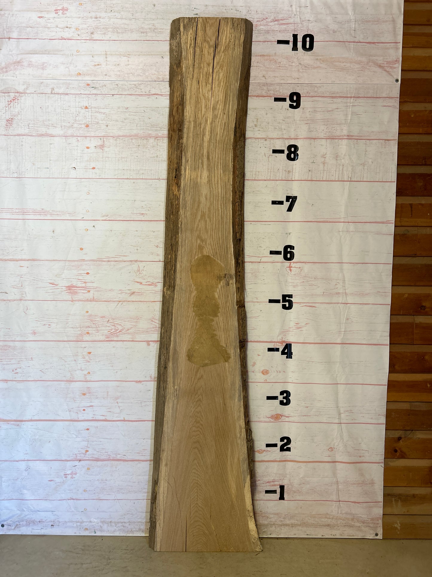 Live Edge White Oak Sku#24105-40