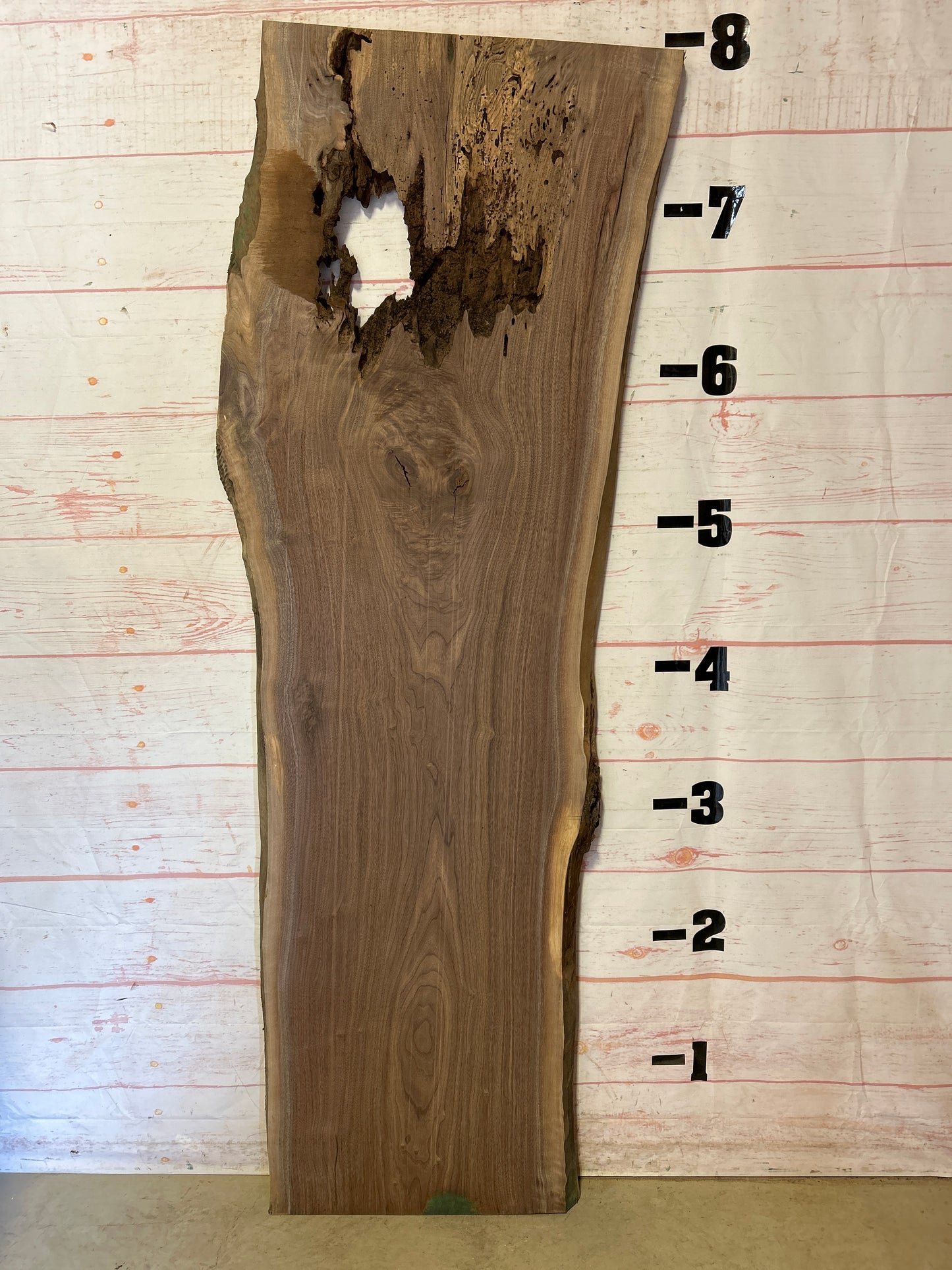 Live Edge Walnut Sku#24145J-40