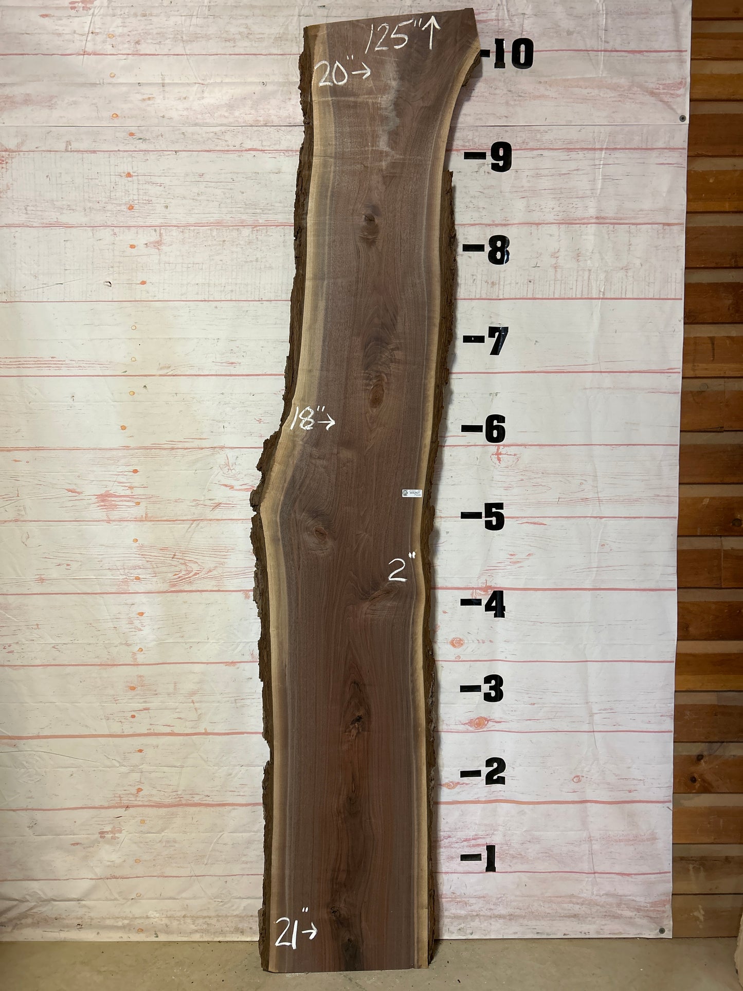 LiveEdge Walnut Sku#24324K-35