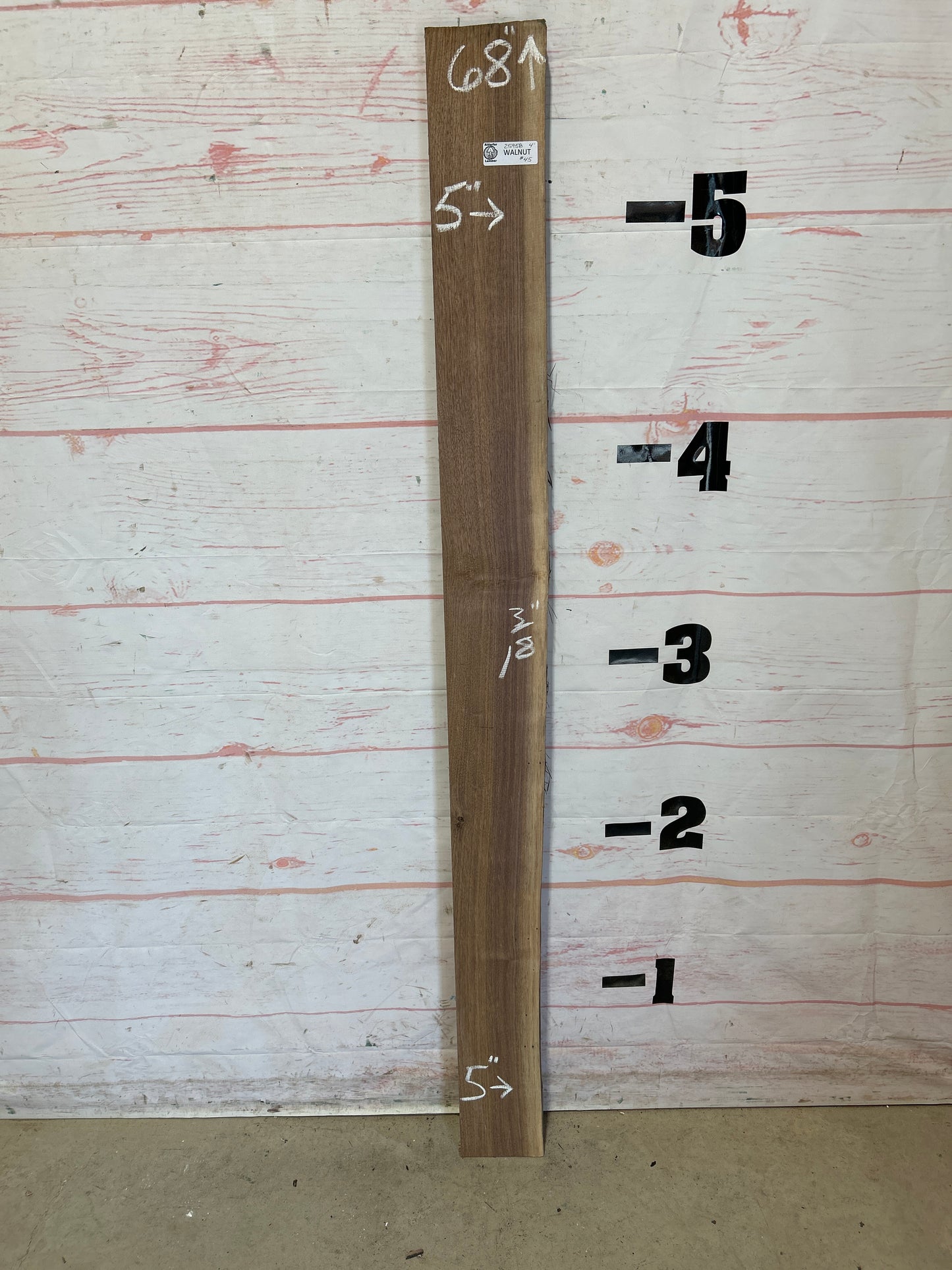 Live Edge Walnut Sku#25958M-4