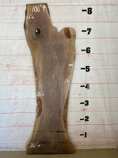 Live Edge Walnut Sku#25107M-24