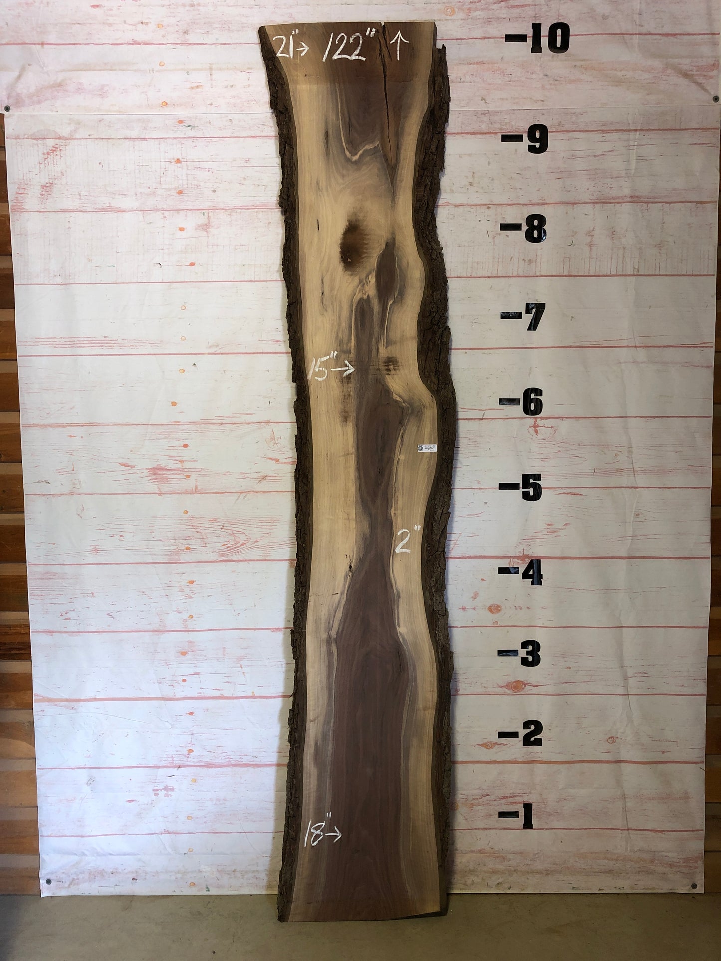 Live Edge Walnut Sku#23411K-32