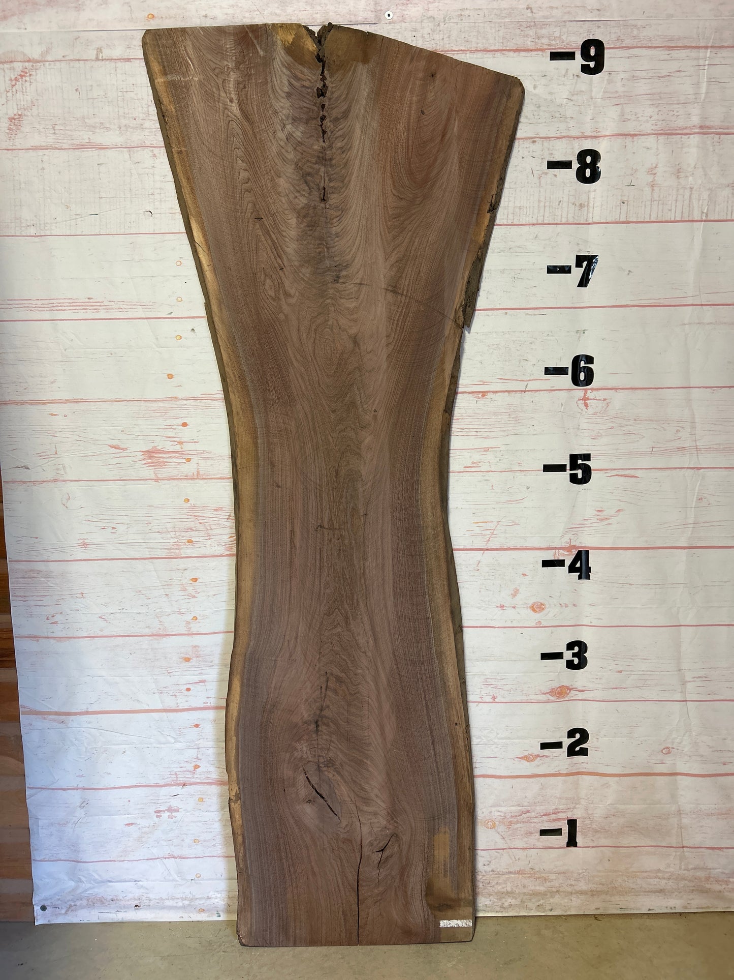 Live Edge Walnut Sku#23911K-48