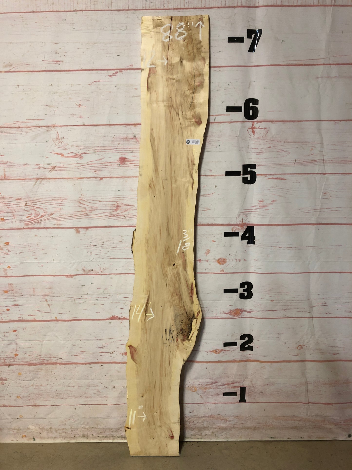 Live Edge Box Elder Sku# 22033D-12