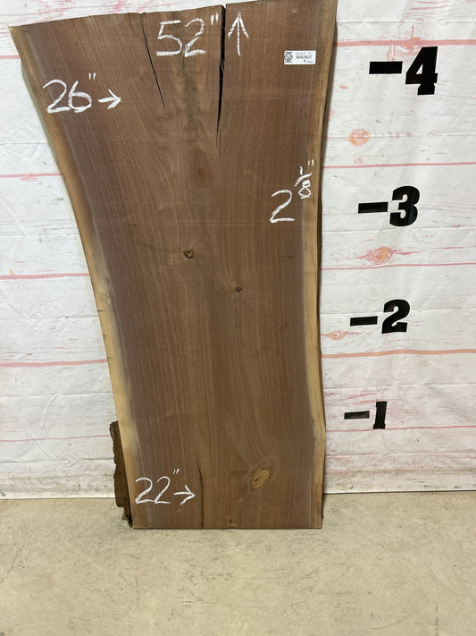 Live Edge Walnut Sku#26107A-17
