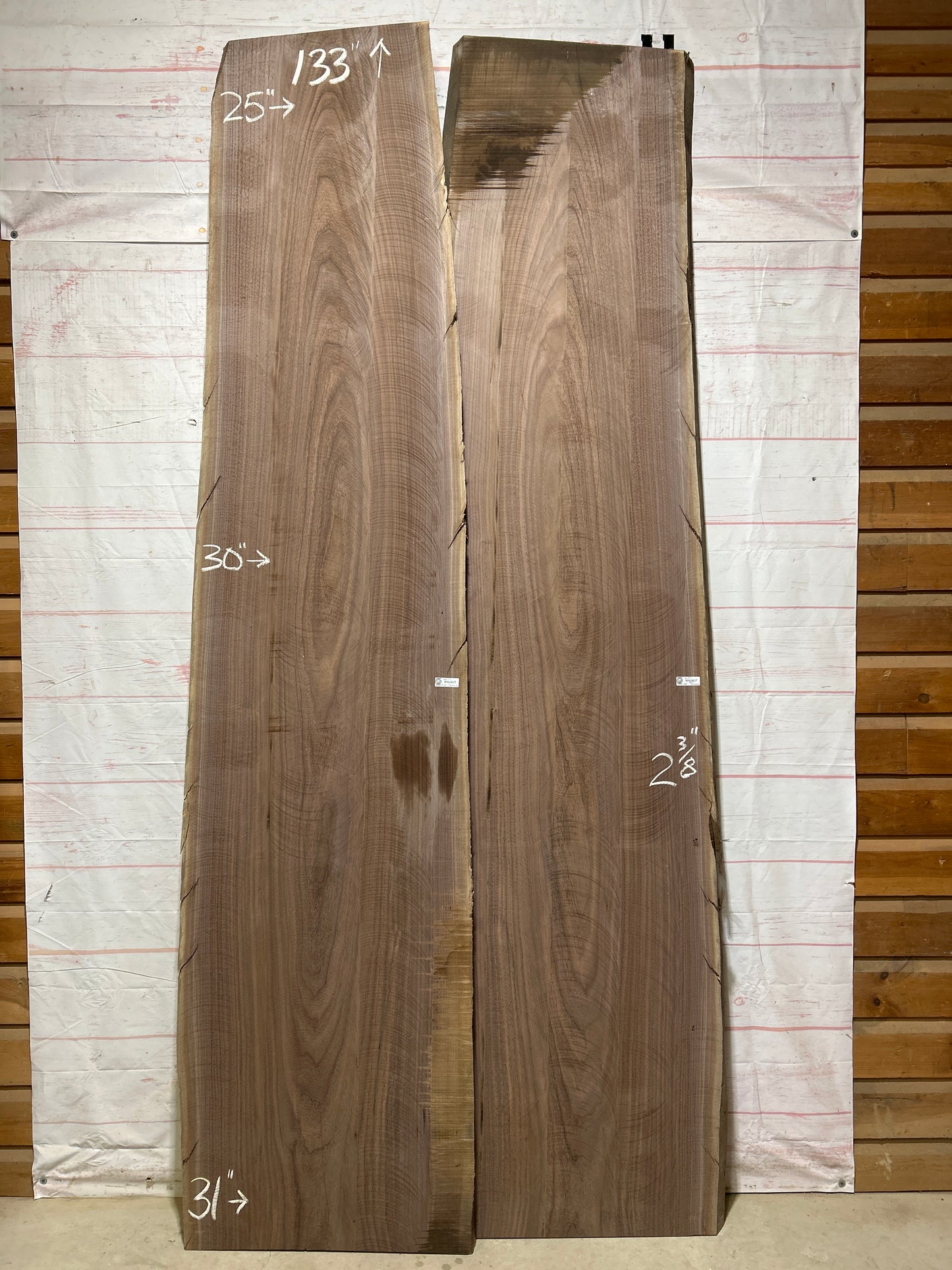 Live Edge Walnut Set Sku#26791-130