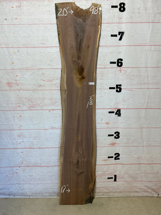 Live Edge Walnut Sku#25630G-19