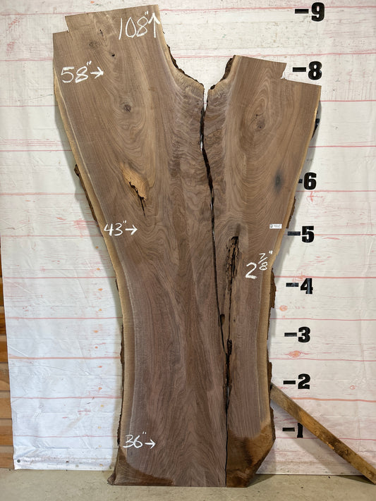 Live Edge Walnut Sku#26242S-106