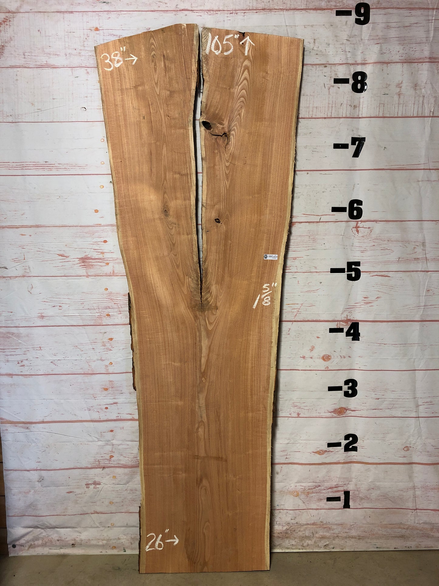 Live Edge Honey Locust Sku# 22605-41