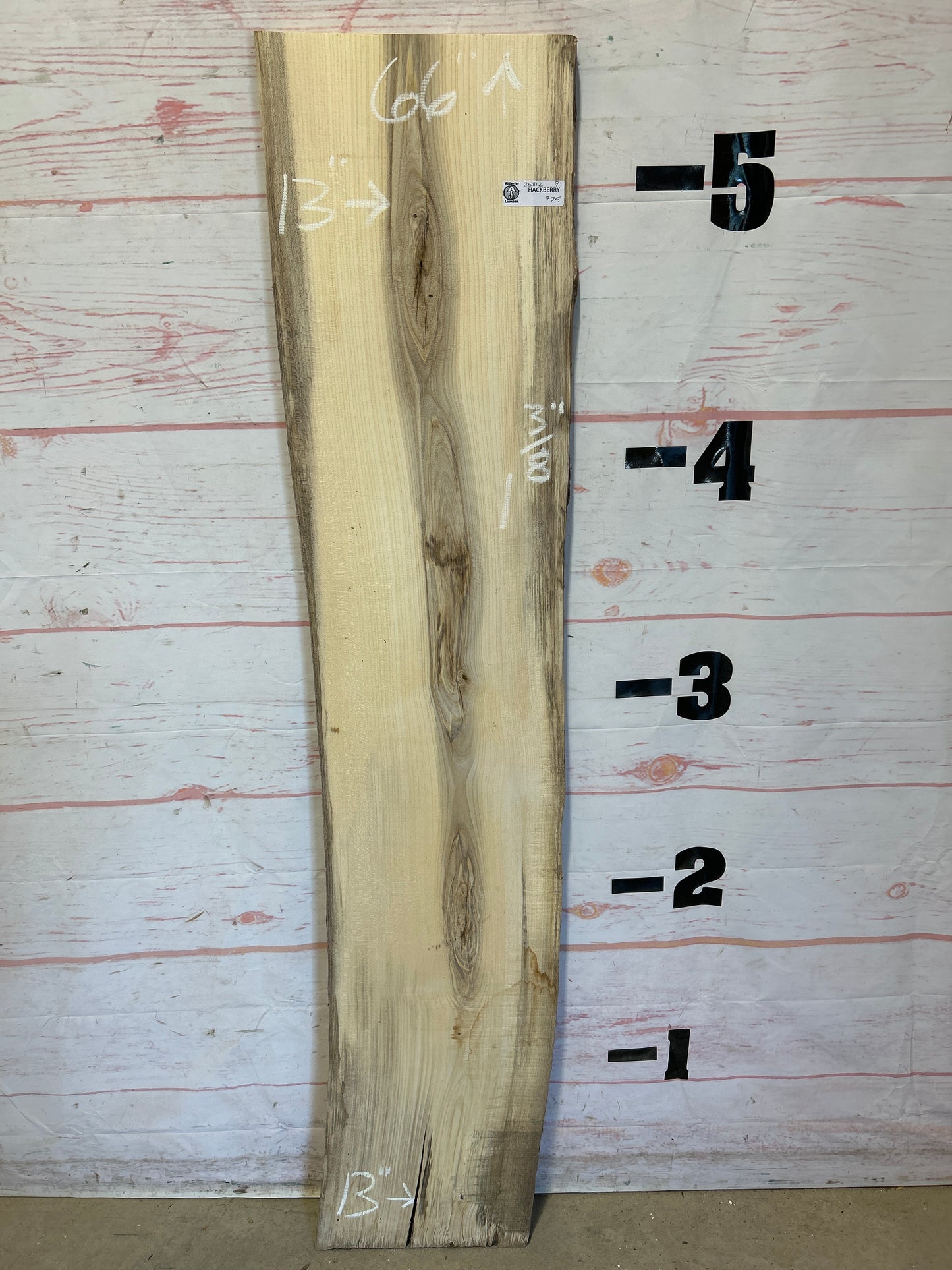 Live Edge Hackberry Sku#25812D-9