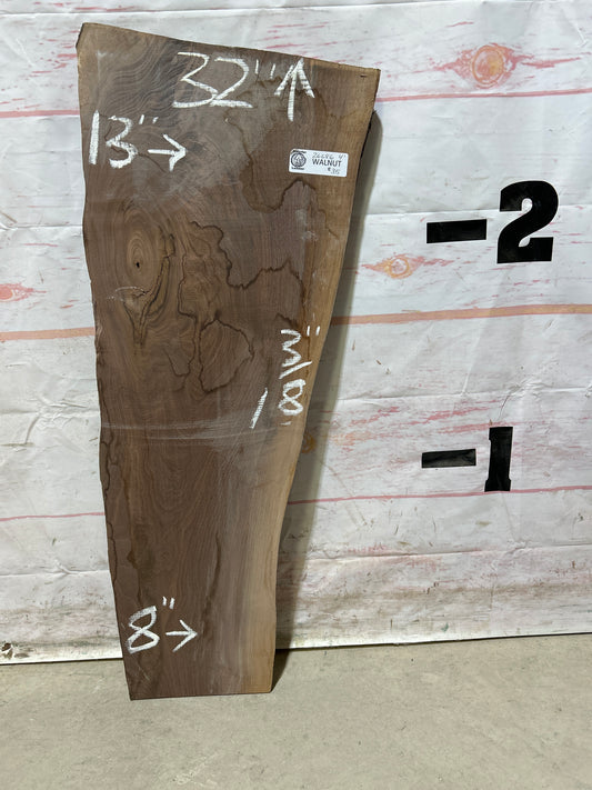 Live Edge Walnut Sku#26686M-4