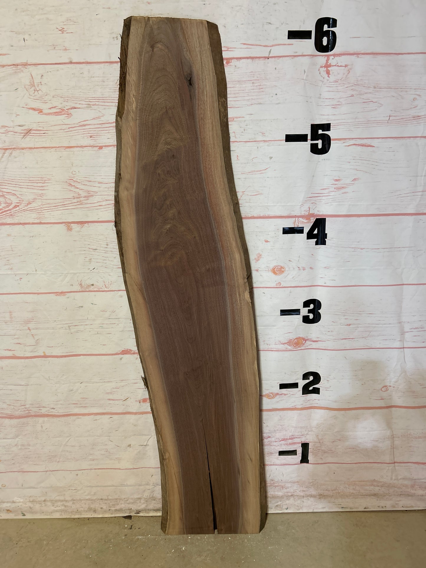 Live Edge Walnut Sku#24615-8