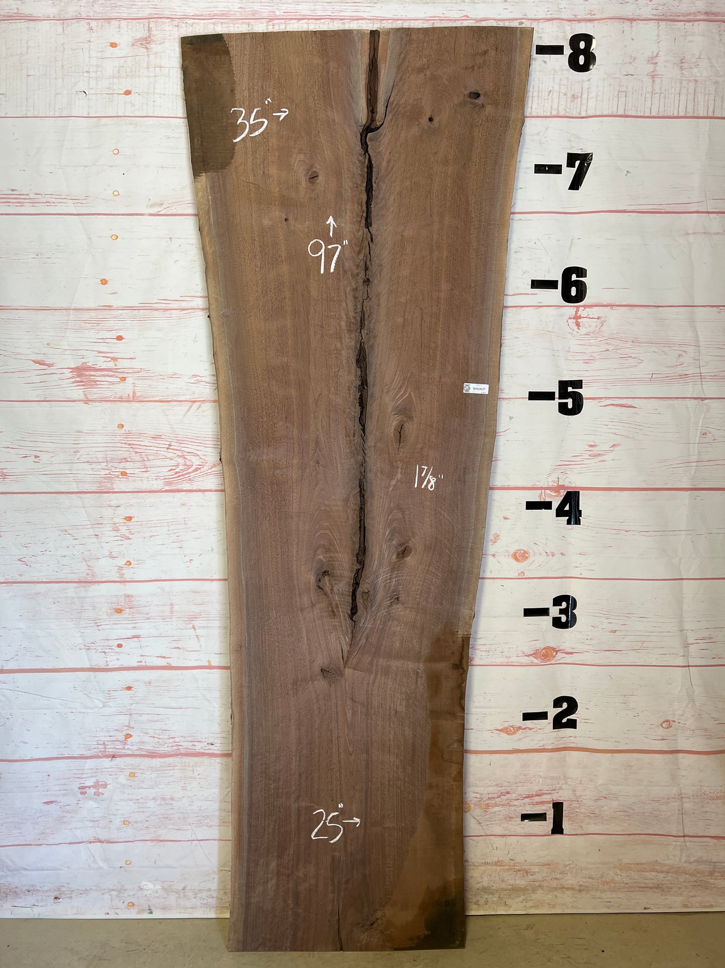 Live Edge Walnut - Sku# 20217J-37