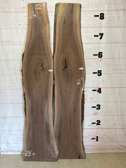 Live Edge Walnut Set Sku#26175K-52
