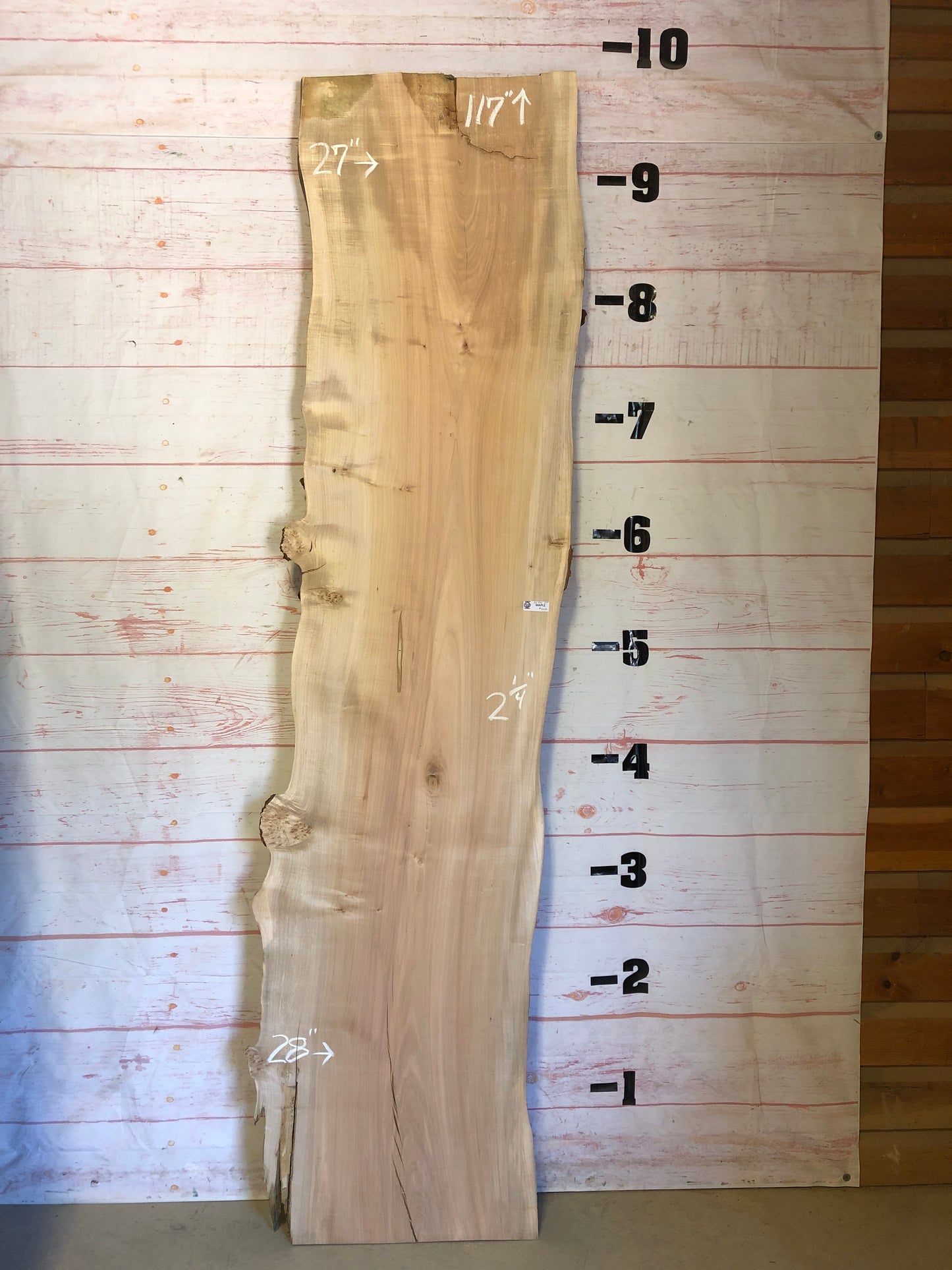 Live Edge Maple Sku#22794-51