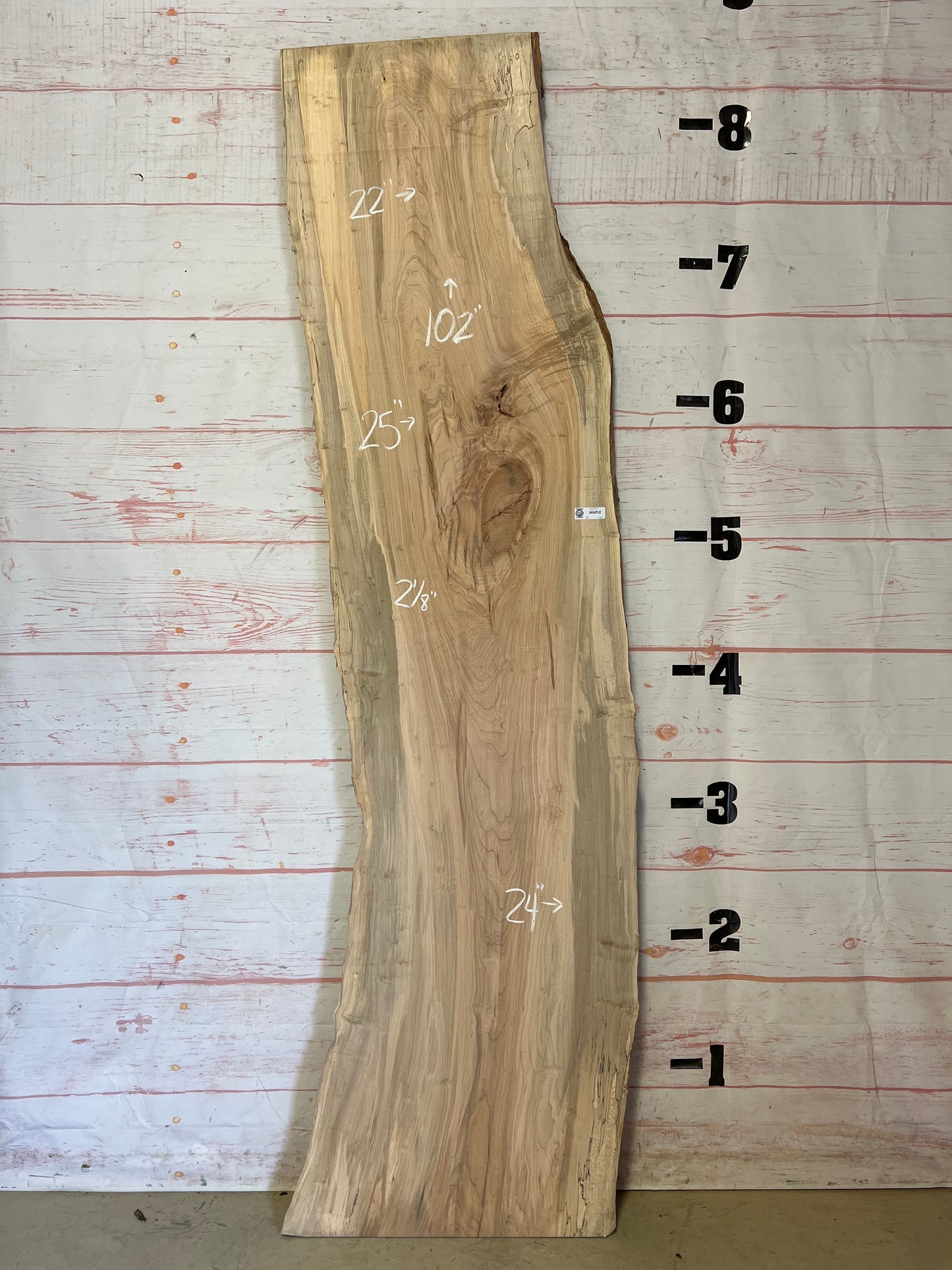 Live Edge Maple Sku# 22337-33