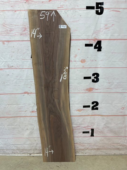 Live Edge Walnut Sku#25431M-9
