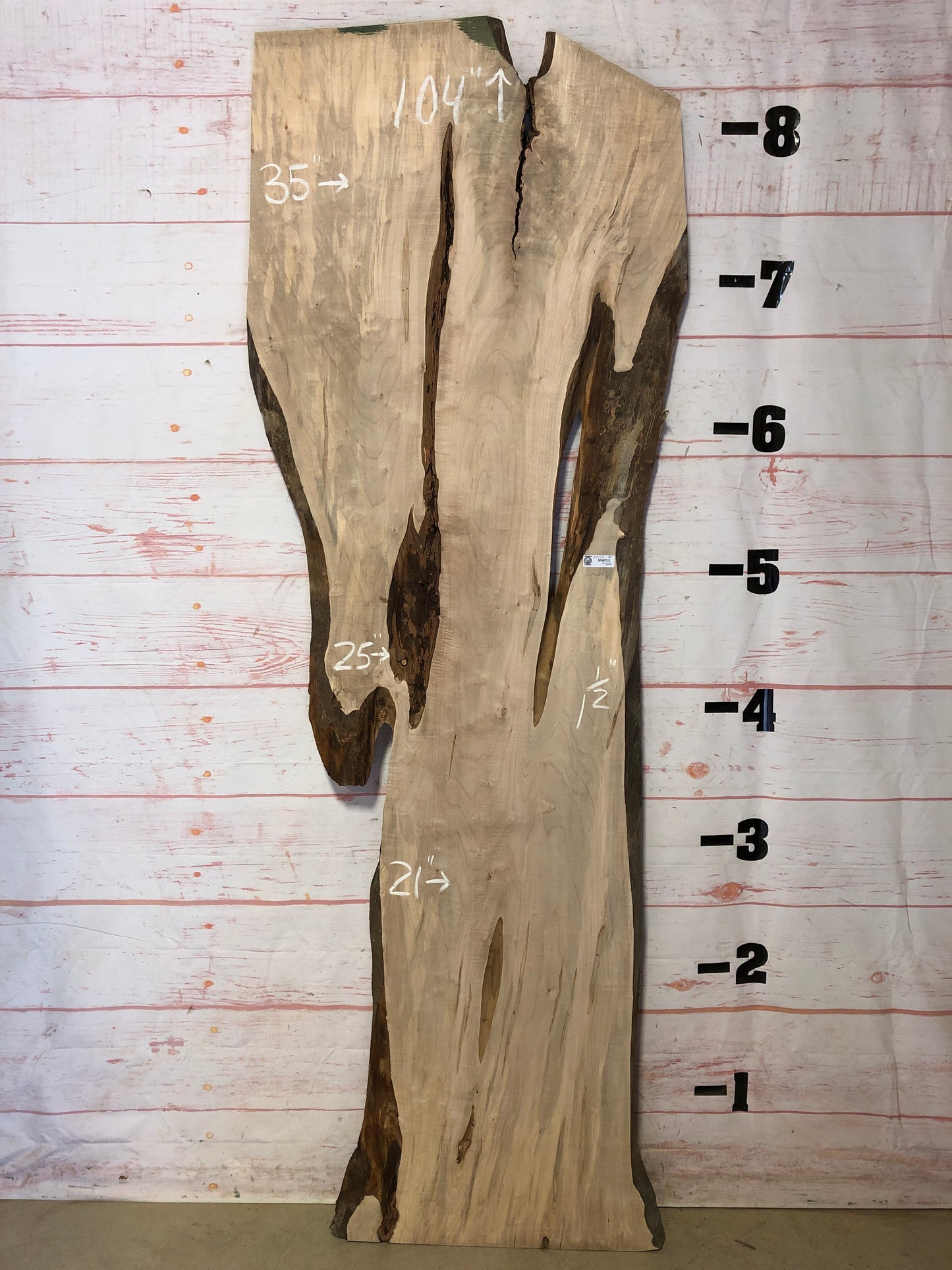 Live Edge Maple Sku# 22223-30