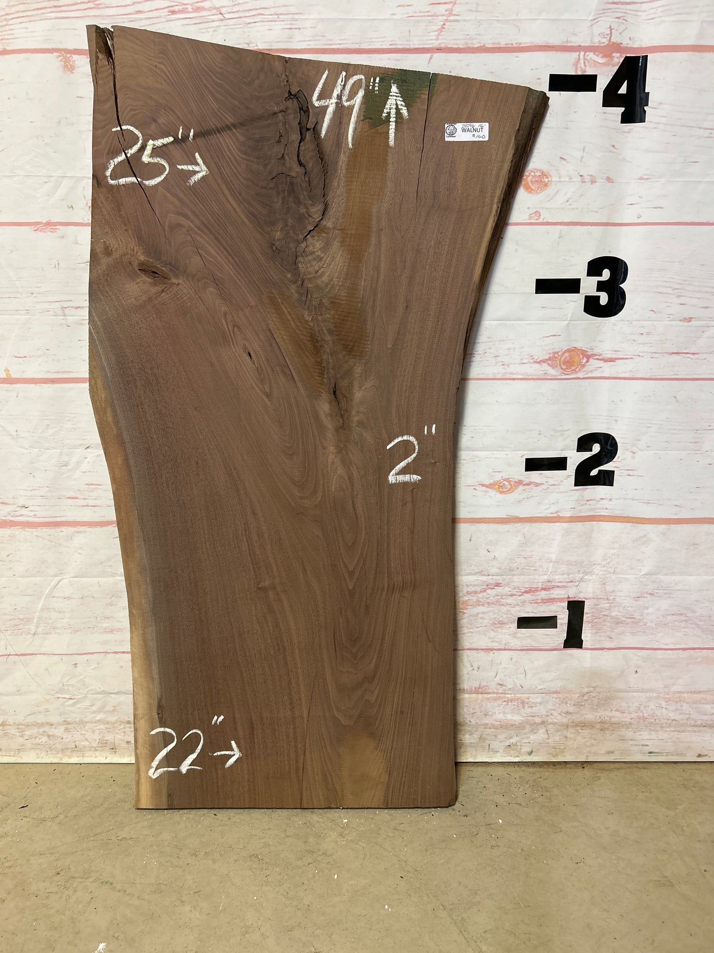 Live Edge Walnut Sku# 24096M-16