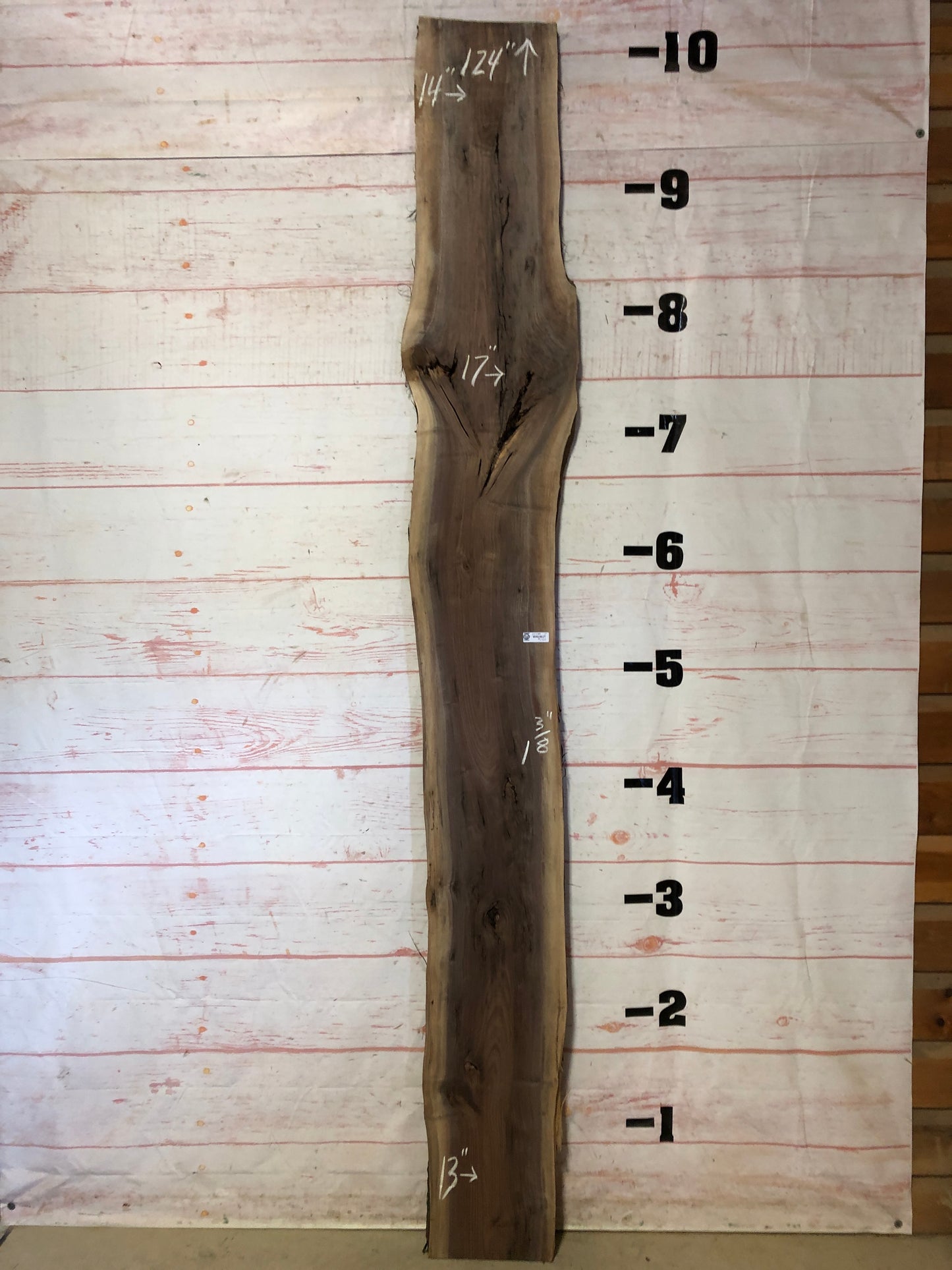 Live Edge Walnut Sku#22738C-19