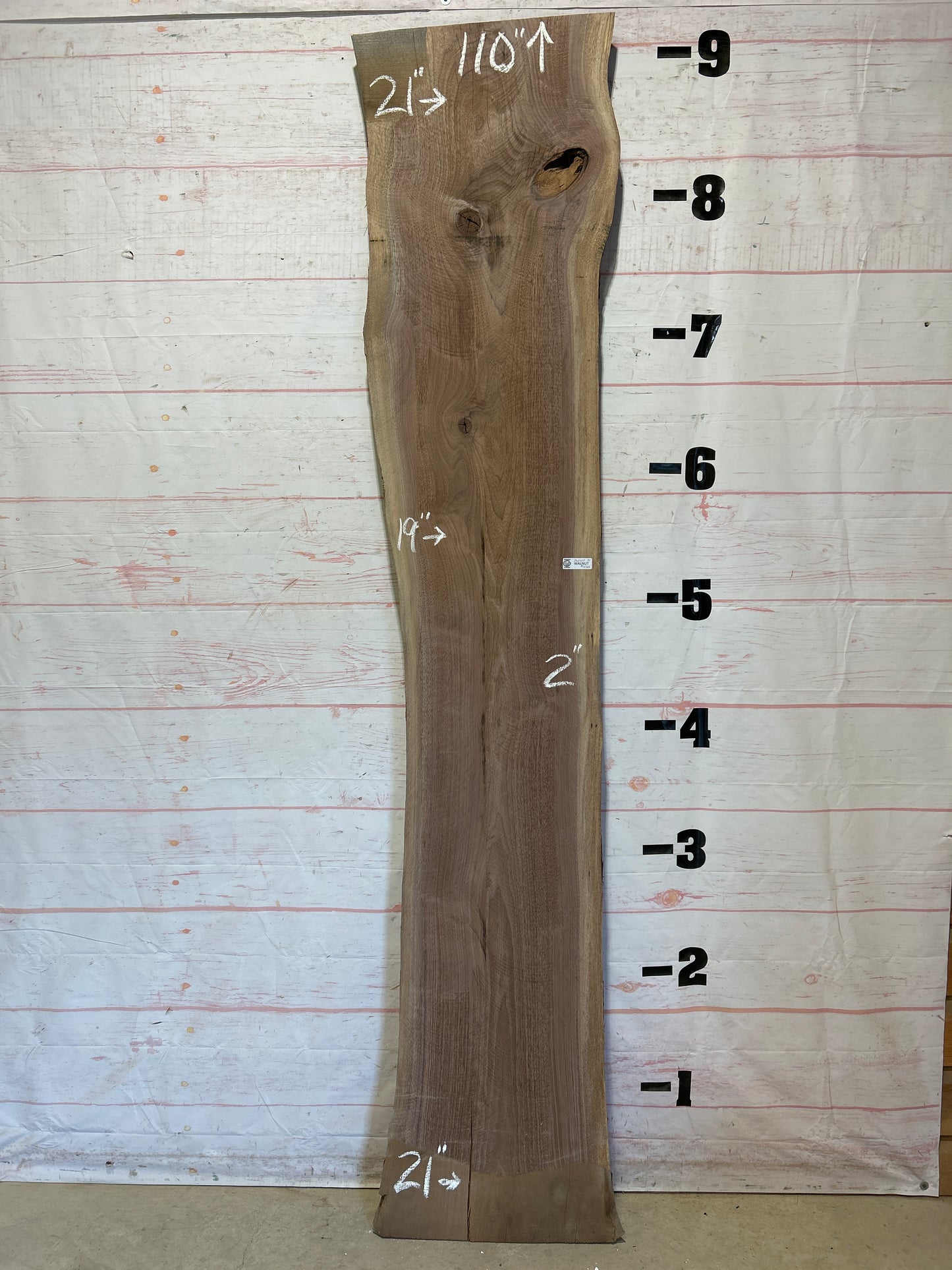 Live Edge Walnut Sku#26064-31