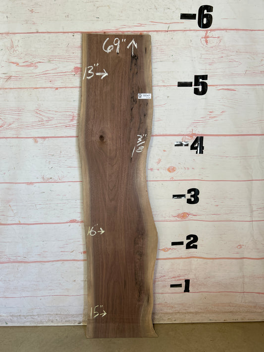 Live Edge Walnut Sku#25129M-11