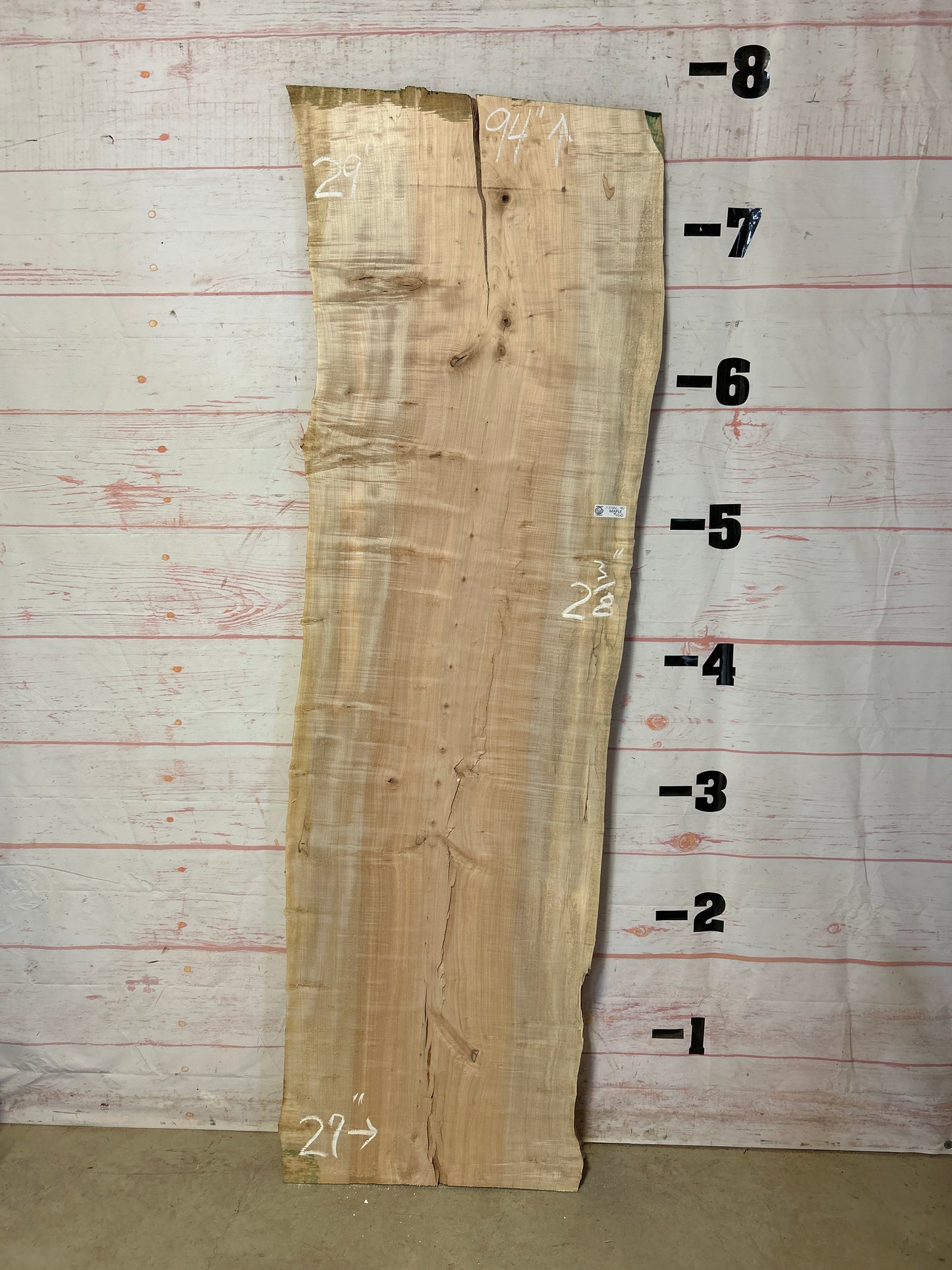 Live Edge Maple Sku#23586-46