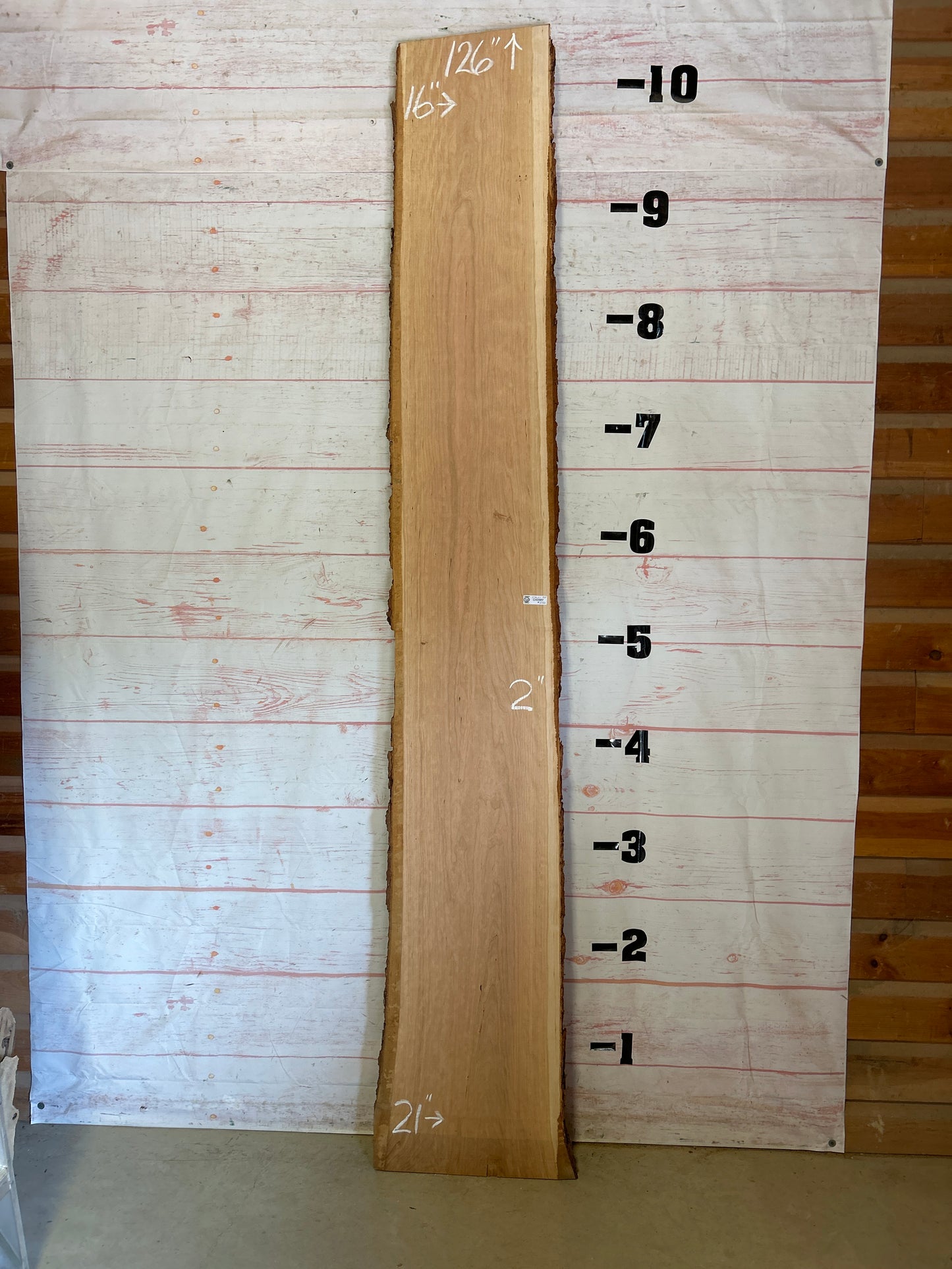 Live Edge Cherry  Sku#23621-33