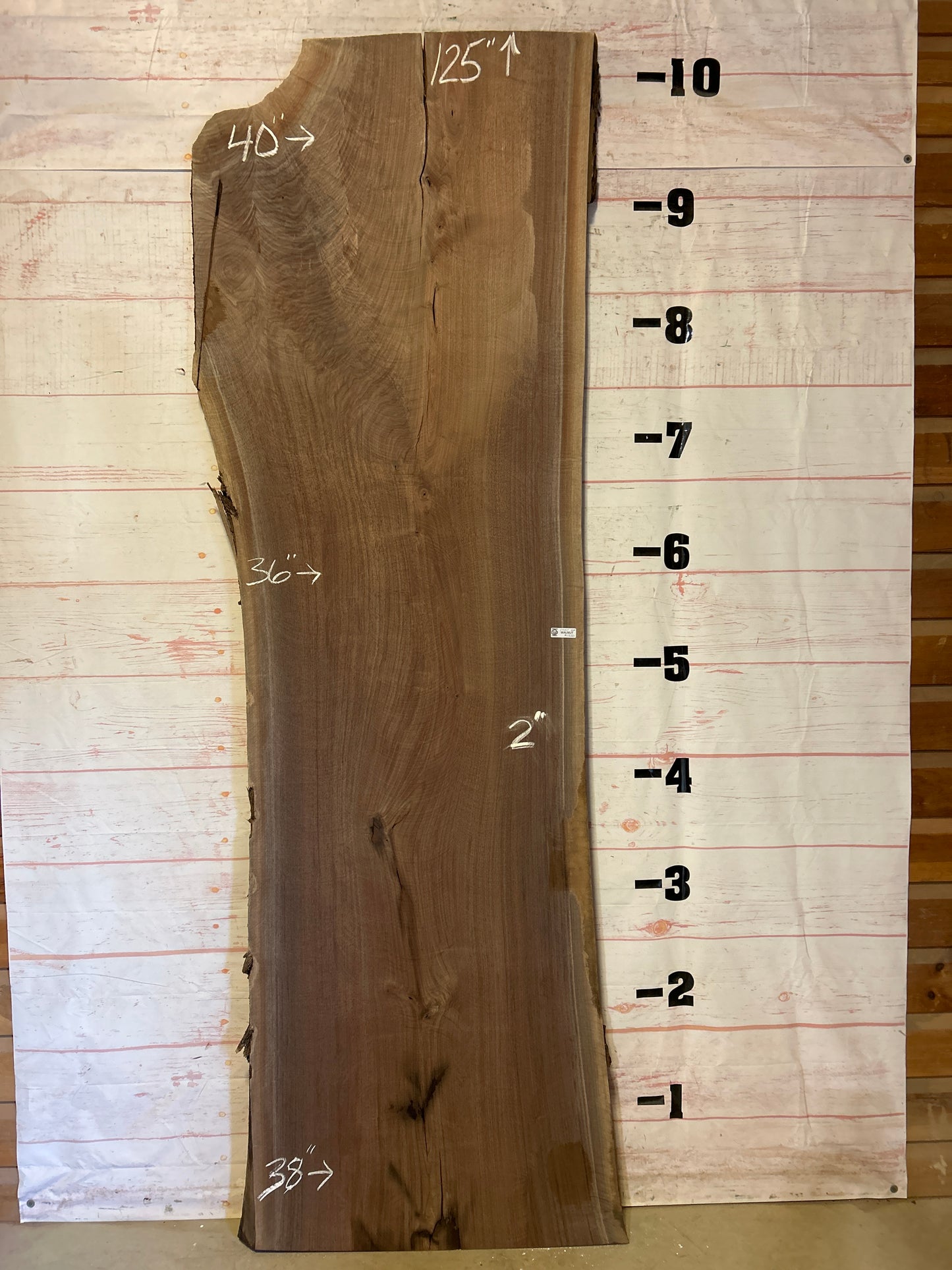 Live Edge Walnut Sku#24667-66