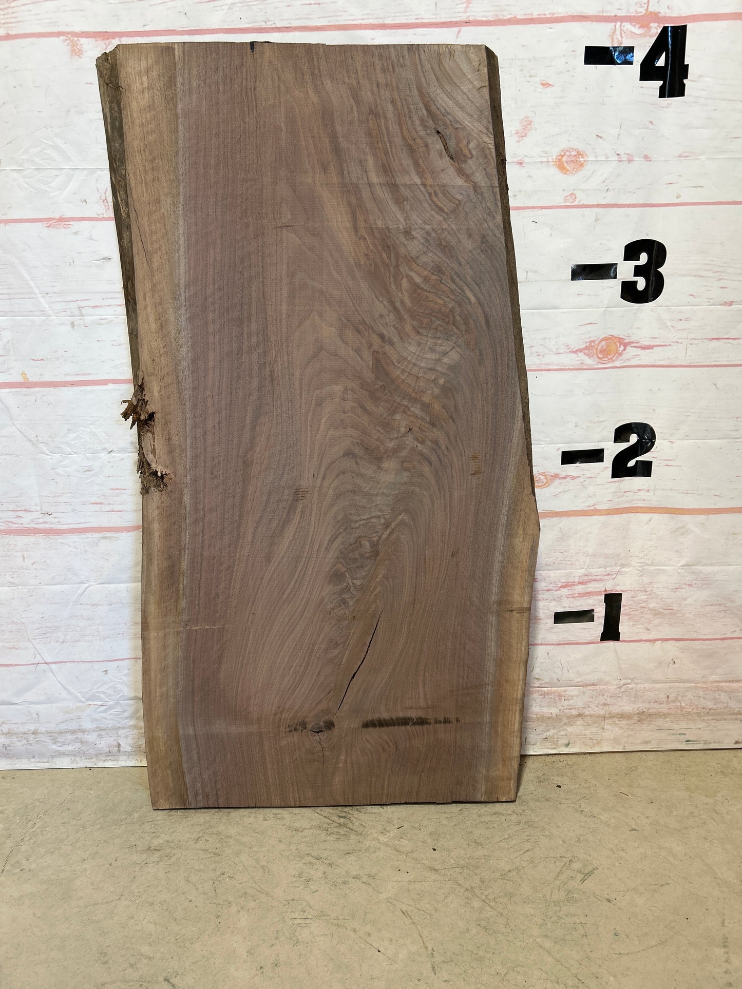 Live Edge Walnut Sku#26117A-17